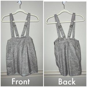 joyfolie mia joy overall tweed dress